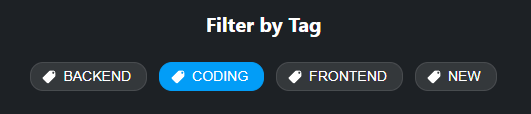 Tag Filters